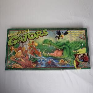 Vintage 1992 Dont Feed The Gators Board Game Golden 100% Complete Tested